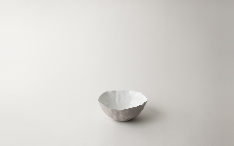 Photo of small gray bowl